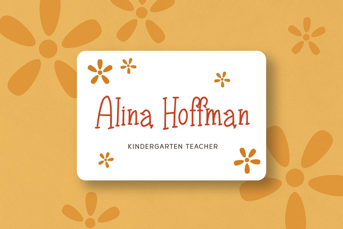 Storybella - Cute Handwritten Fonts, a Slab Serif Font by Patria Ari (P4tcreativa) (Photo 4 of 9)
