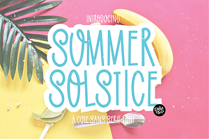 SUMMER Font Bundle - Hand Lettered