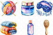 Cozy Self Care Clipart Bundle, an Illustration by Black Bird Studio (Thumbnail 6 of 6)