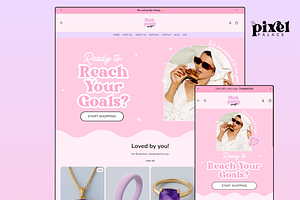 Shopify Store Theme Set up Kit, a Websites & App Template by The Pixel Palace