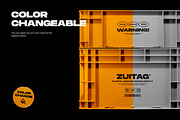 Plastic Logistics Boxes Mockup, a Product Mockup by ZUITag (Thumbnail 2 of 7)