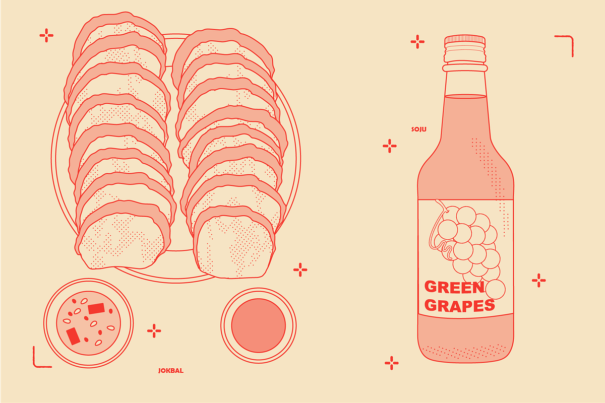Korean Food Vector Illustrations, a Food Illustration by TheFoodAtlas (Photo 14 of 22)