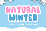 Natural Winter, a Font by Limited.studio (Thumbnail 1 of 5)
