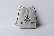 Drawstring Mockup, a Packaging Mockup by HanaSaka_Studio (Thumbnail 4 of 6)