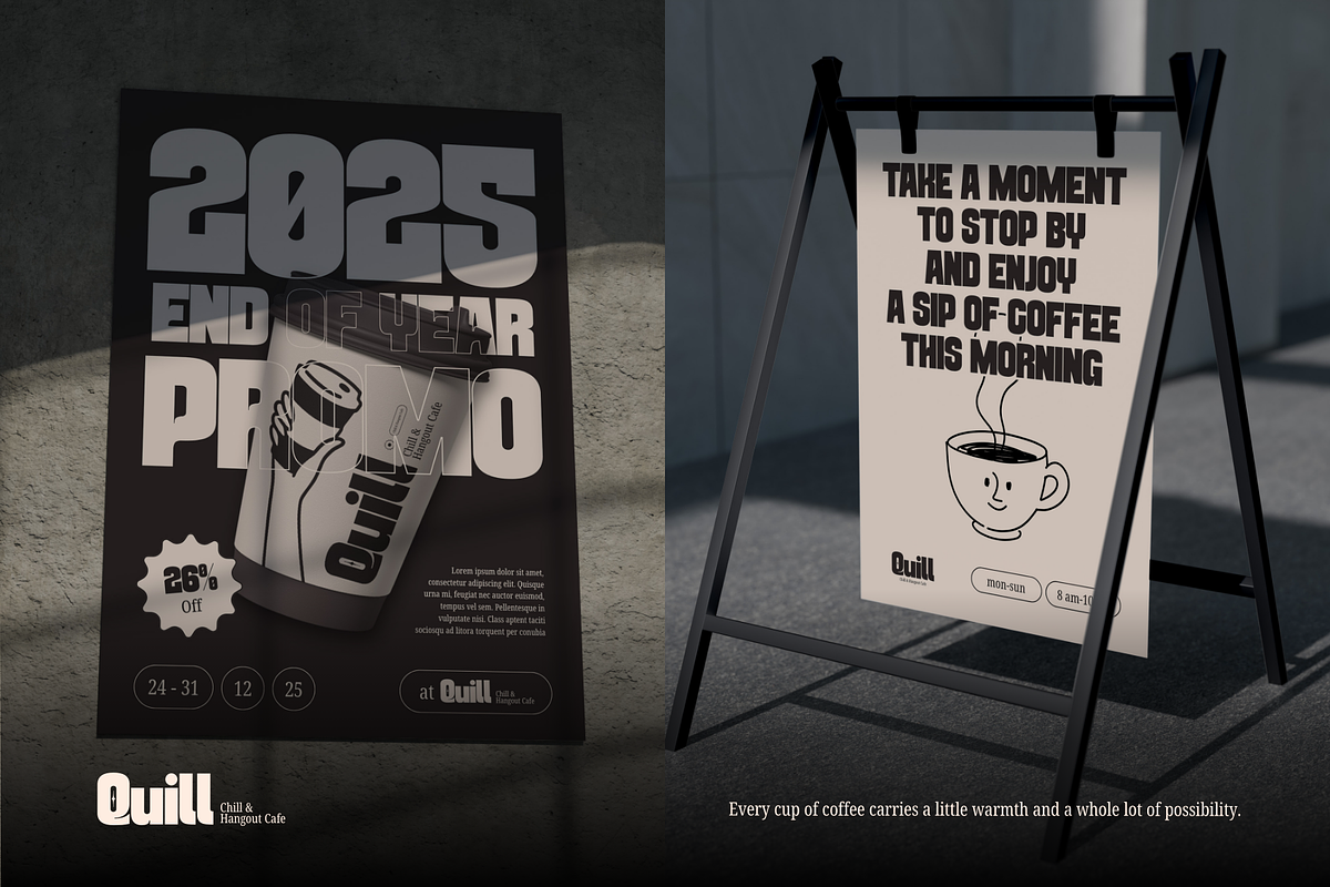 Quinia Retro - Boldextrude Food Font, a Sans Serif Font by Nirmana Visual (Photo 13 of 15)