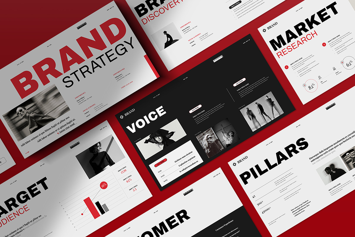 Brand Strategy Presentation Template, a Presentation Template by TemplateFolio-Shop (Photo 10 of 11)