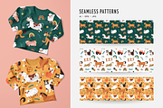 Farm animals cute illustrations, an Animal Illustration by Fave Brush (Thumbnail 3 of 14)