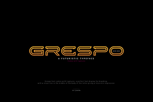 Grespo a typeface, a Sans Serif Font by Linecreative