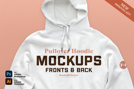 Hoodie Mockups for Photoshop, a Hoody Mockup by Komet & Flicker