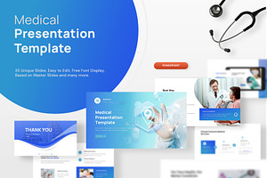 Medical Presentation PowerPoint, a Presentation Template by Premast