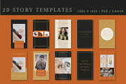 Art Deco Story & Post Templates, a Social Media Template by Liseno Designs (Thumbnail 4 of 8)