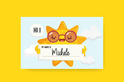 Yellow Sunshine Duo, a Font by DN Creative (Thumbnail 2 of 8)