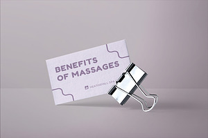 Massage Business Card