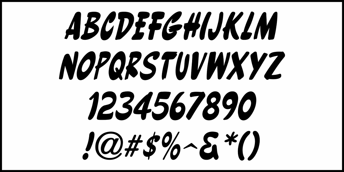 Comedy Team JNL, a Script Font by Jeff Levine Fonts (Photo 5 of 5)