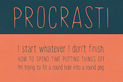 Handed Font Pack: 6 typefaces, a Font by Ekloff (Thumbnail 3 of 5)