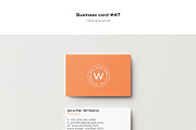 Business Card Logo Template Bundle, a Product Mockup by FoundImages (Thumbnail 60 of 163)