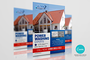 Power Washing Promotional Flyer, a Flyer Template by PSDPixel (Thumbnail 3 of 4)