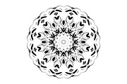 Ornamental Black White Mandala Pack, a Decorative Illustration by NJ Himel (Thumbnail 73 of 103)