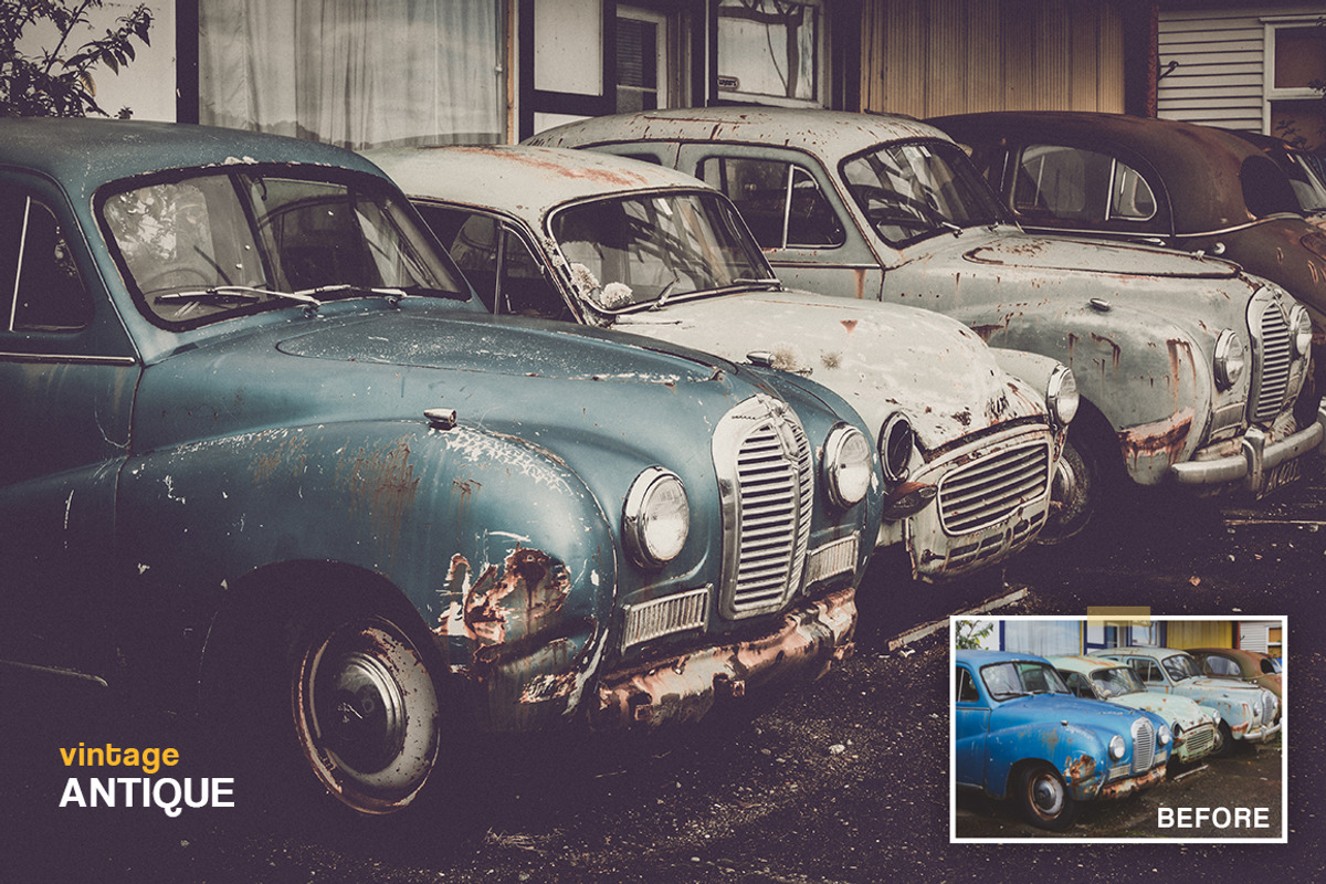 Vintage - Desktop & Mobile Presets preview 8
