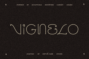 VIGNELO Typeface, a Serif Font by Few & Fahr Studio