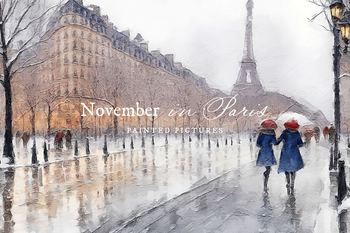 Paris Landscape, a Background Graphic by by creative paper (Photo 6 of 13)