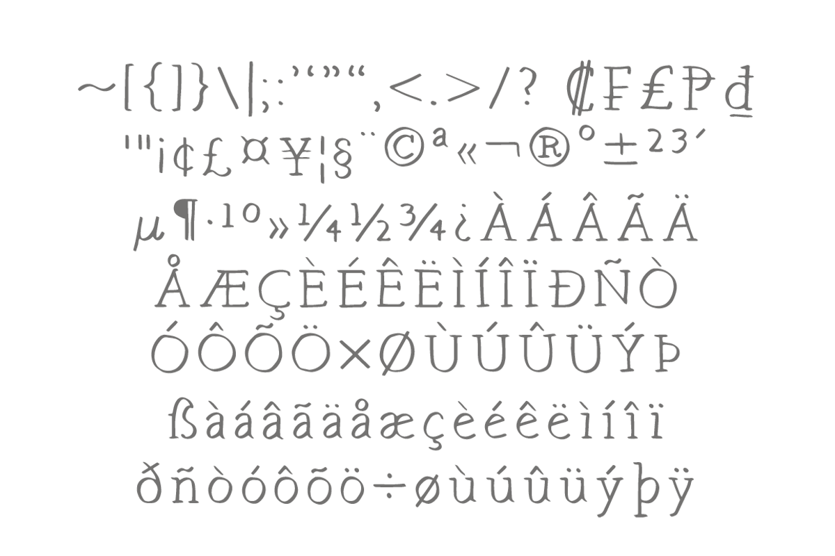 Hand Brush Serif preview 8