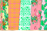 Tropical Palm Springs Patterns, a Pattern Graphic by Libby Wishes (Thumbnail 5 of 12)