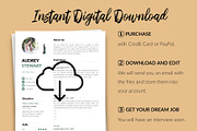 Modern CV Bundle / Resume - Audrey, a Resume Template by Templates Design Co. (Thumbnail 14 of 17)
