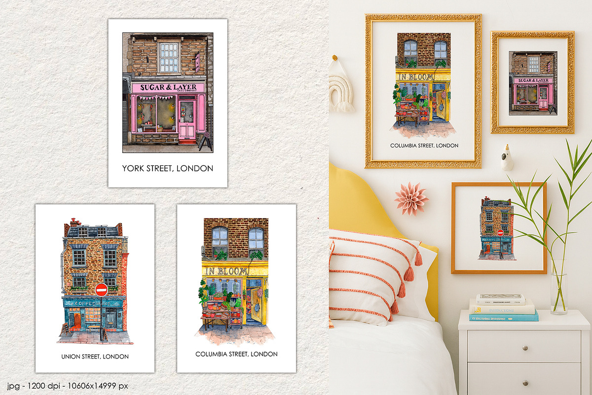 Behind London's Windows, an Object Illustration by SunnJaneArt (Photo 5 of 9)