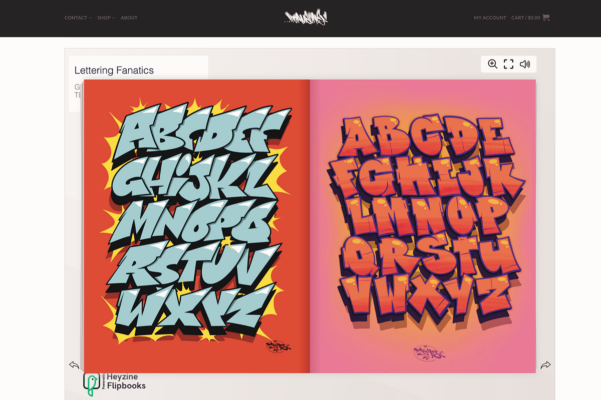 Graffiti Alphabets – Lettering Ebook, an Education Illustration by Torus1 (Photo 3 of 9)