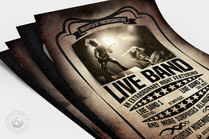 Live Concert Flyer Template V1