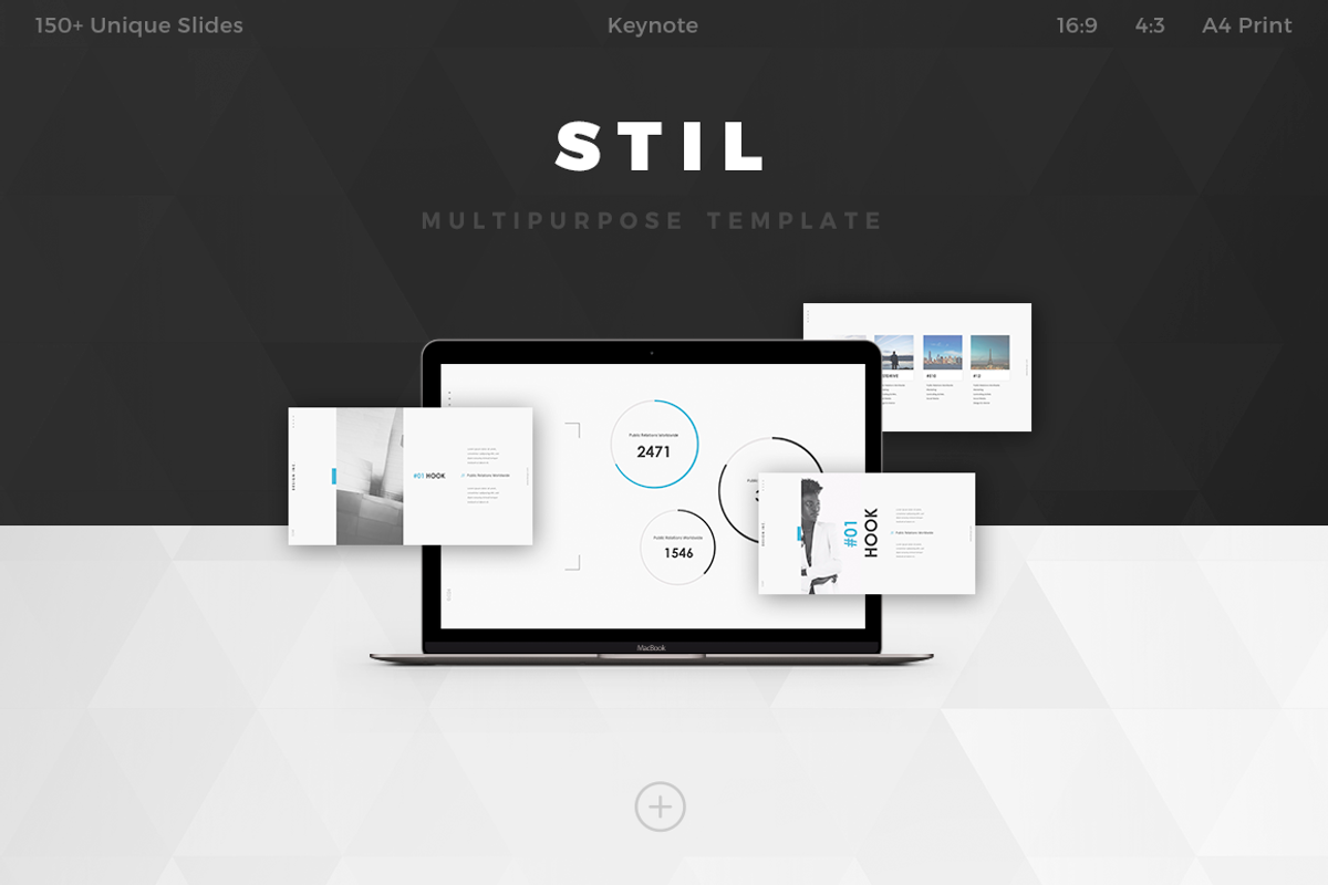 STIL Keynote Template, a Presentation Template by Haluze (Photo 1 of 10)