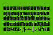 Gridforce - Heavyweight Display Font, a Sans Serif Font by PuriCreative (Thumbnail 4 of 9)