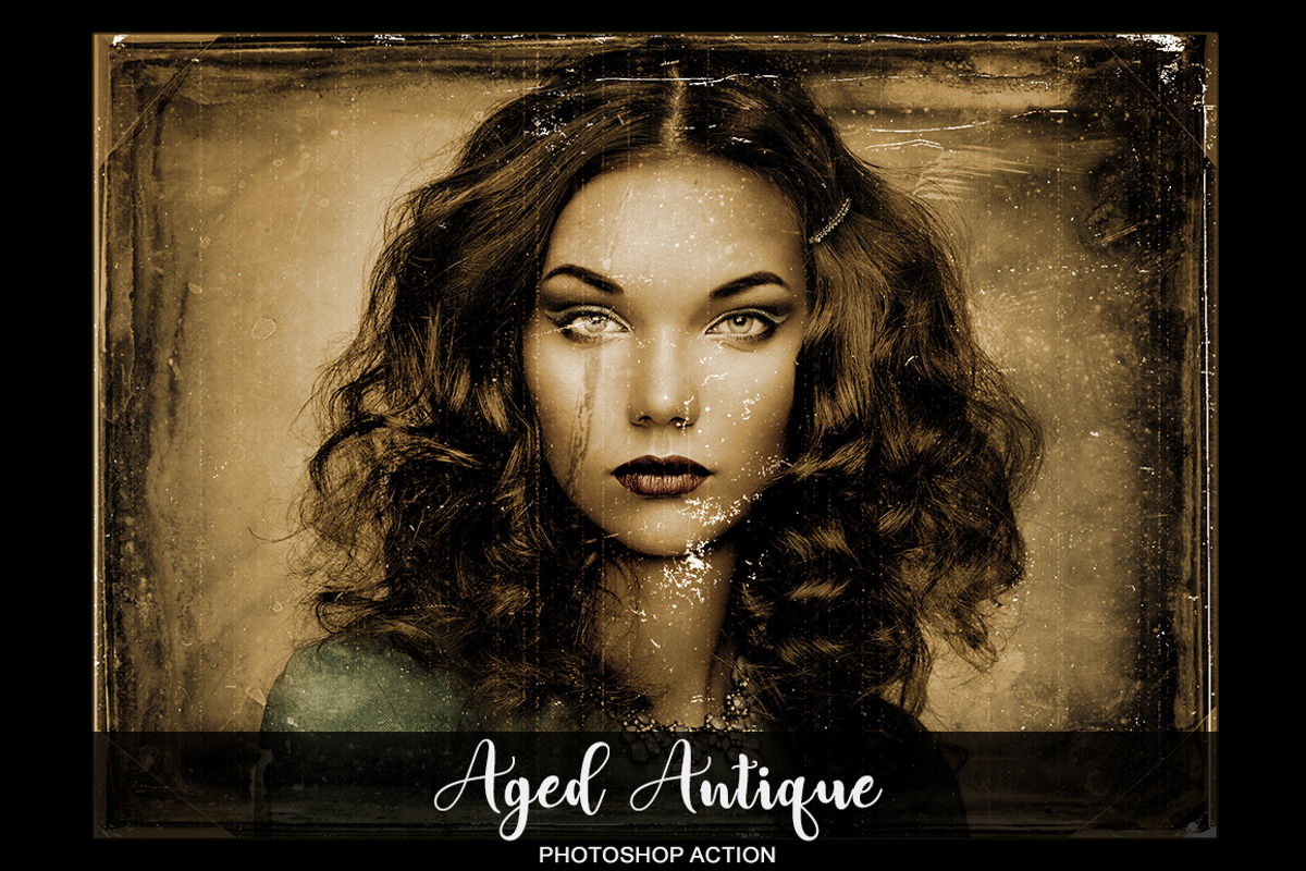 Aged Antique Photoshop Action, an Action Add-On by designvillage (Photo 5 of 12)