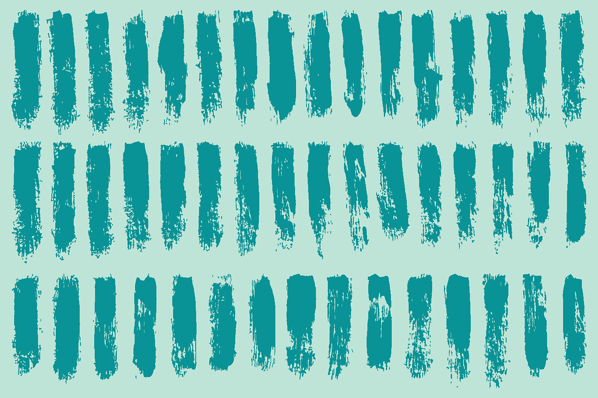 Set of Abstract Grunge Brush Strokes, a Brush Add-On by Warm Snow (Photo 2 of 6)