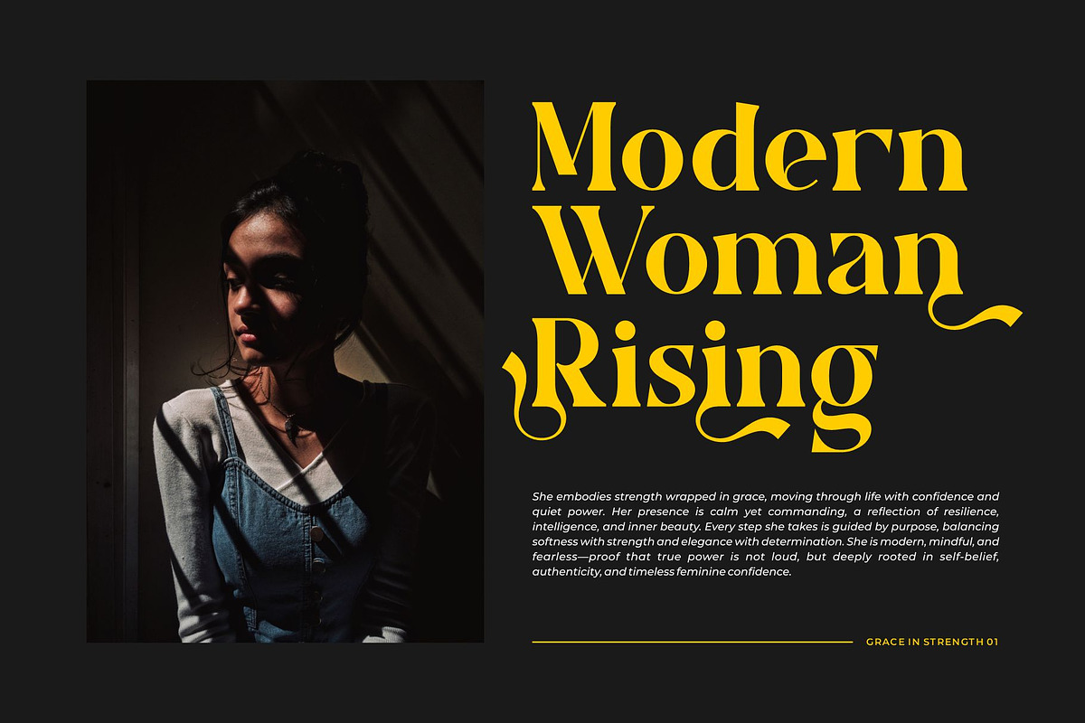 Faseon || Modern Classy Serif Font, a Serif Font by Ermedia Studio (Photo 2 of 10)