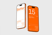 iPhone Screen Device Mockup Bundle, an iPhone Mockup by graphypix (Thumbnail 5 of 14)