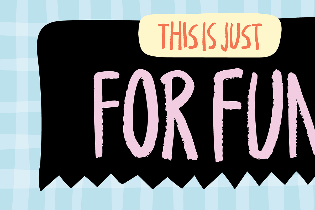 Brainflux, a Handwritten Font by pizzadudedotdk (Photo 3 of 8)