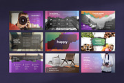 Happy PowerPoint Template, a Presentation Template by Creathrive Design (Thumbnail 4 of 7)