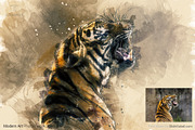 Modern Art Photoshop Action, an Action Add-On by SlideSalad (Thumbnail 17 of 27)