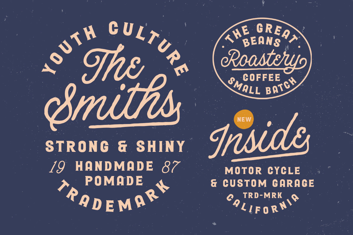 Broadley - Vintage Font Duo, a Font by Letterhend Studio (Photo 3 of 9)