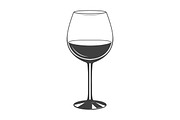 Wine Set. Monochrome Icons, Elements, a Food Illustration by Gomolach (Thumbnail 7 of 13)