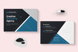 Marketing Agency Postcard