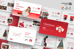 Christmas - PowerPoint Template, a Presentation Template by QR Design Studio