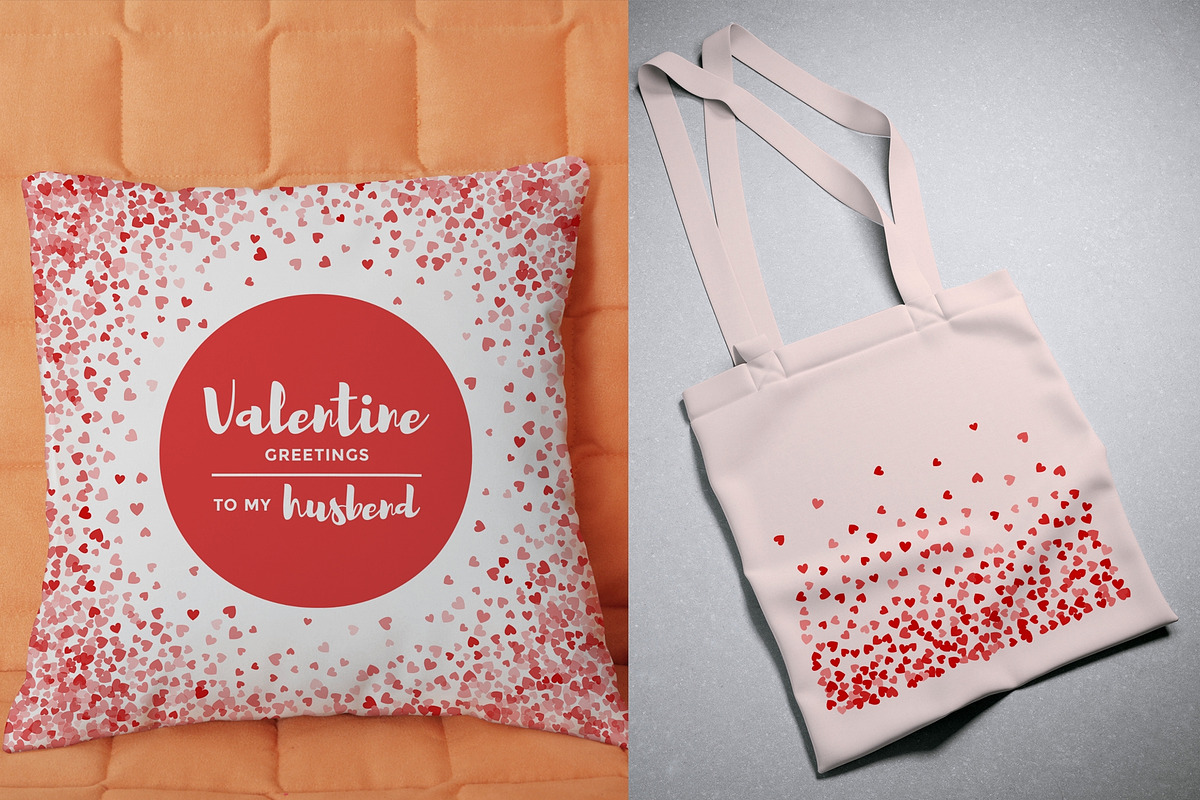 All your red hearts bundle, a Pattern Graphic by ekmelica (Photo 5 of 18)