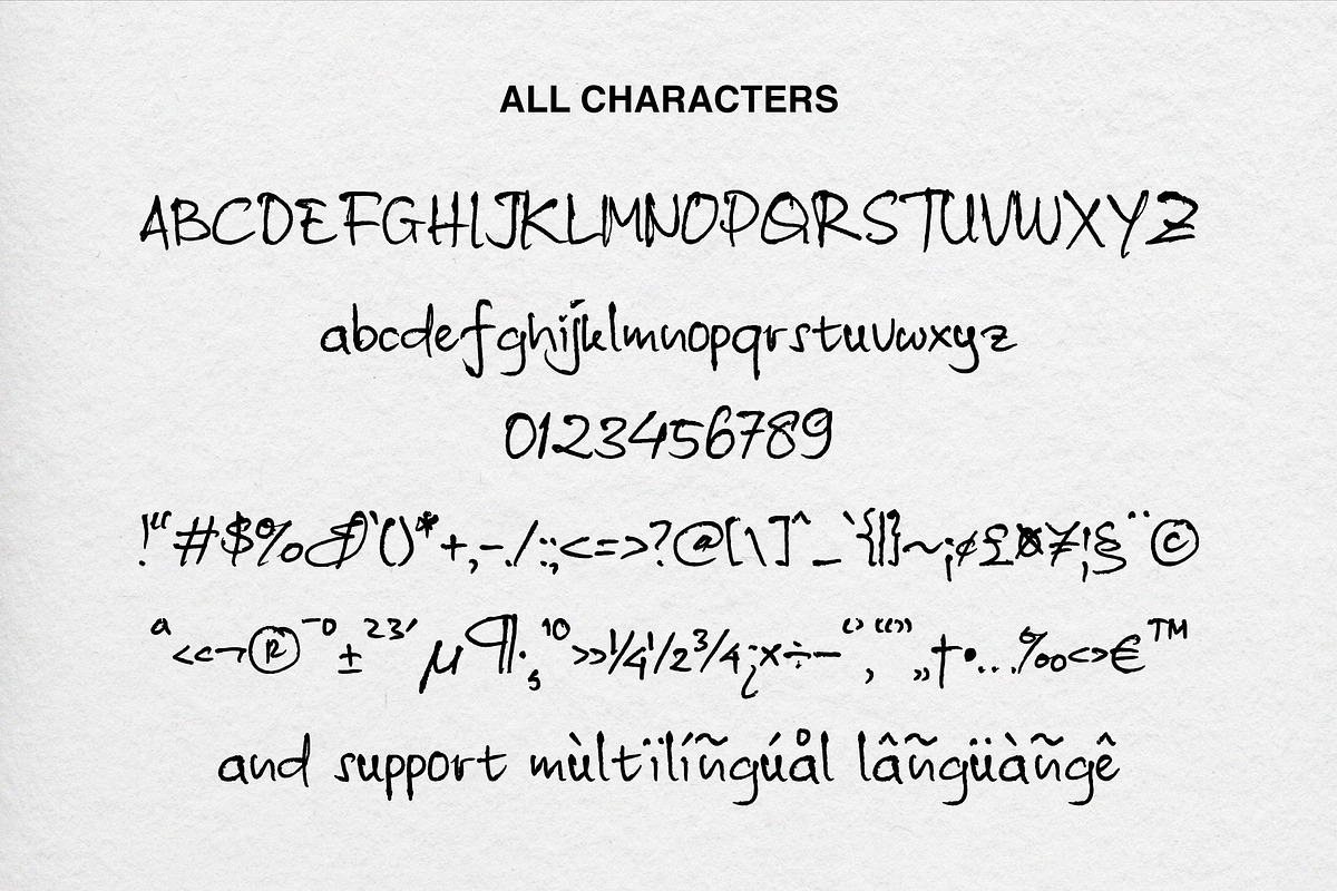 Anija - Handwritten Font, a Handwritten Font by Hakara Type (Photo 11 of 12)