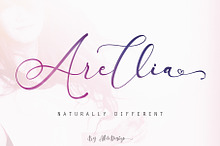Arellia Script //Luxury Font