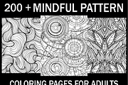 Mindful Pattern Coloring Pages, a Healthcare Illustration by Design Zone (Thumbnail 3 of 7)
