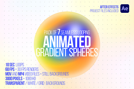 Animated AI Orbs / Spheres