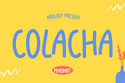 Colacha, a Script Font by Pinisi ART (Thumbnail 1 of 10)